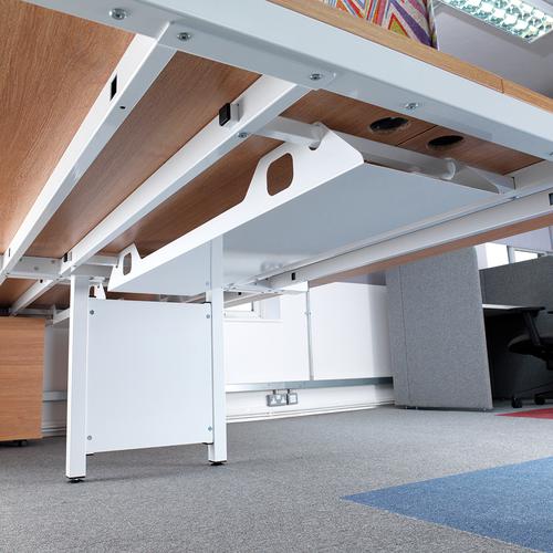 Connex Double Cable Tray 1200mm White