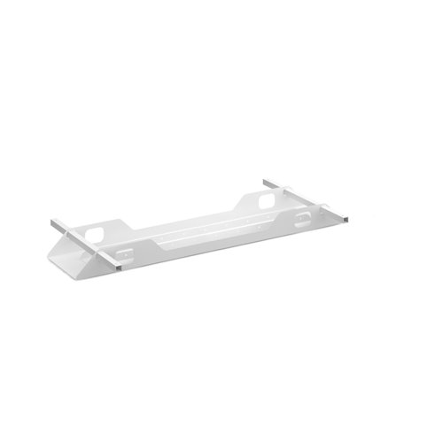 Connex double cable tray 1400mm - white