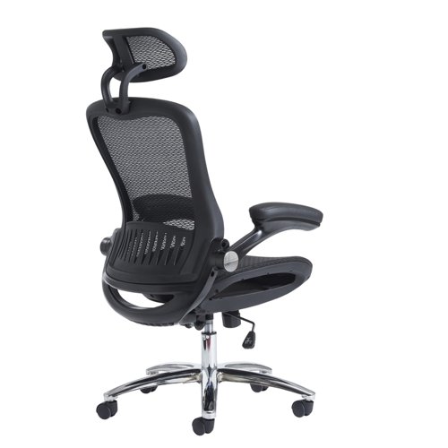 CUR300T1 Curva high back mesh chair - black