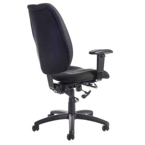 Cornwall multi functional operator chair - black Office Chairs CWL300K2-K