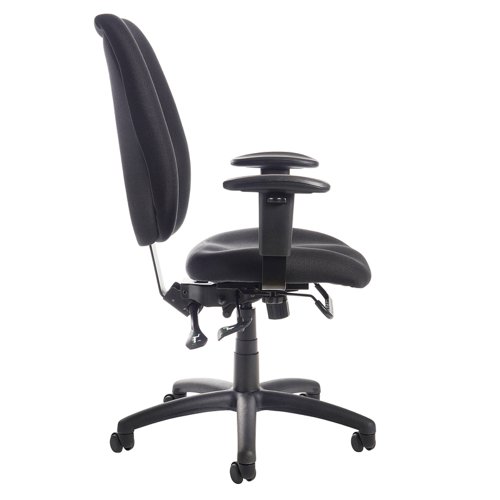 Cornwall multi functional operator chair - black | CWL300K2-K | Dams International