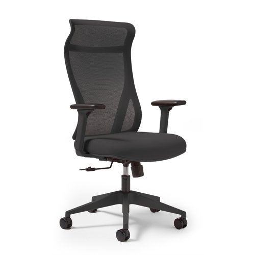 Dione high back black mesh task chair