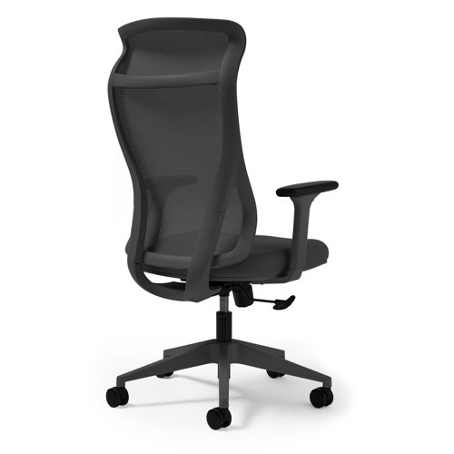 Dione high back black mesh task chair