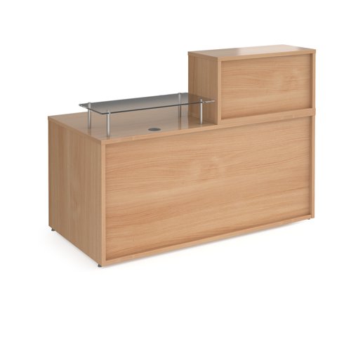 Denver medium straight complete reception unit - beech