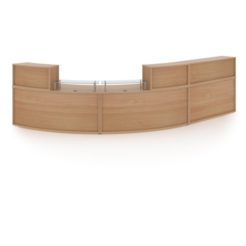 Denver extra large curved complete reception unit - beech Dams International