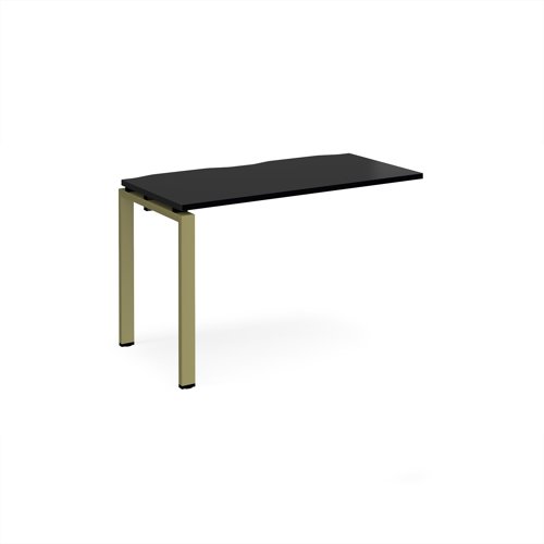 Adapt add on unit single 1200mm x 600mm - green frame, black top
