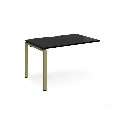 Adapt add on unit single 1200mm x 800mm - green frame, black top