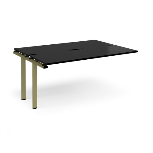 Adapt add on unit single 1600mm x 1200mm - green frame, black top