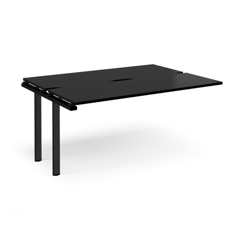 Adapt add on unit single 1600mm x 1200mm - black frame, black top