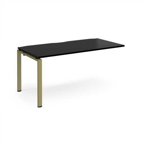 Adapt add on unit single 1600mm x 800mm - green frame, black top