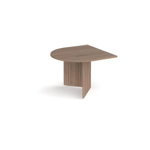 Arrow head leg radial extension table 1000mm x 1000mm - Barcelona Walnut