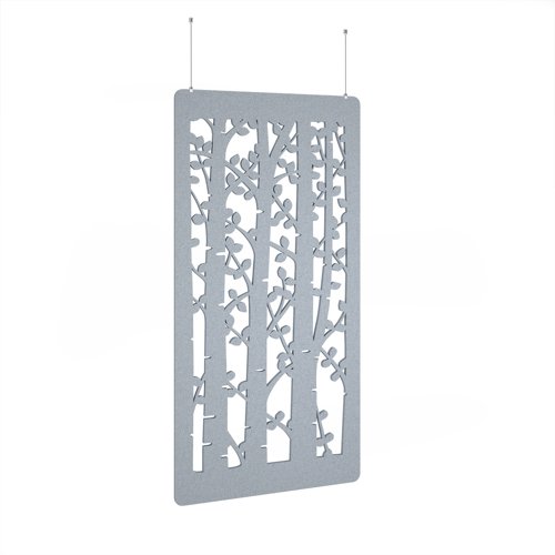 Ebony Hanging Panel 1200w - Light Grey