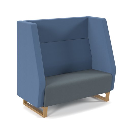 Encore² high back 2 seater sofa 1200mm wide with sled frame