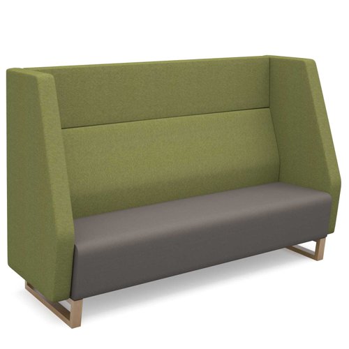 Encore High Back Sofa 3 Seater Wooden Oak Frame Made To Order ENC03H-WF
