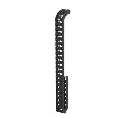 Elev8 vertical cable chain for back-to-back desks - black | EV-CHAIN-K | Dams International