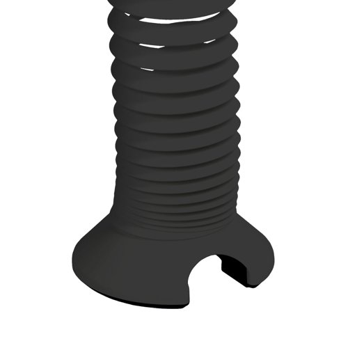 Elev8 vertical expanding cable spiral - black