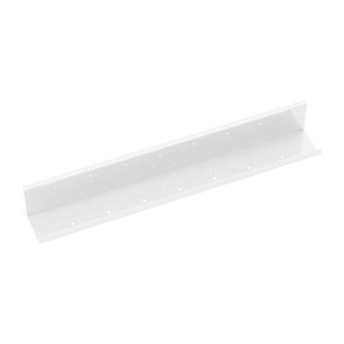 Elev8 upper cable channel 800mm wide for single desks - white