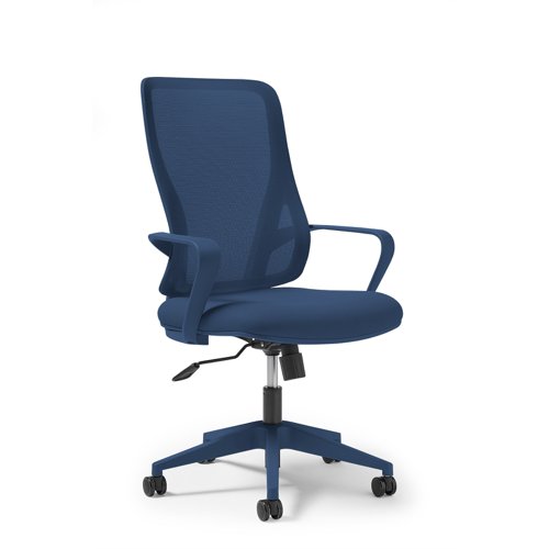 Eva mesh back task chair - blue