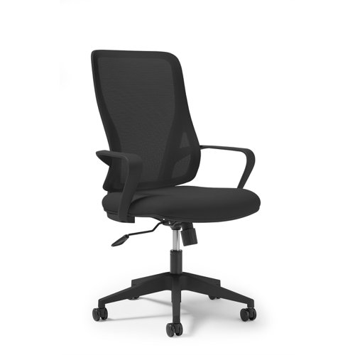 Eva mesh back task chair - black