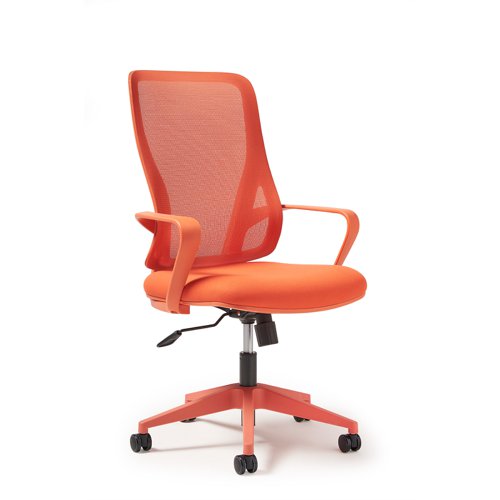 Eva mesh back task chair - orange