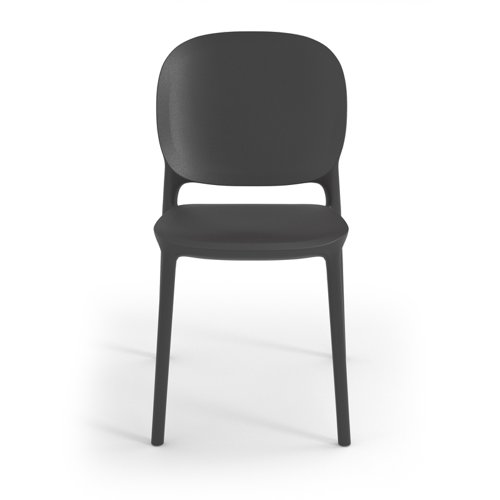 Everly multi-purpose chair with no arms (pack of 2) - anthracite grey EVE100H-AN Buy online at Office 5Star or contact us Tel 01594 810081 for assistance