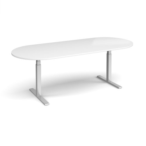 Elev8 Touch radial end boardroom table