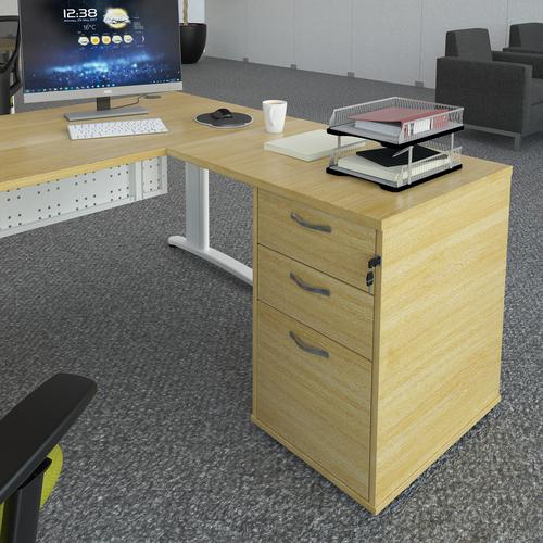 Offering versatile and practical storage solutions, our Universal storage range will keep your office organised and looking neat and tidy. With clean cut lines and minimal modern styling, pedestals are available in up to five colour finishes to match all the desking ranges, offering versatile storage solutions for under desk and desk-side storage in the workplace