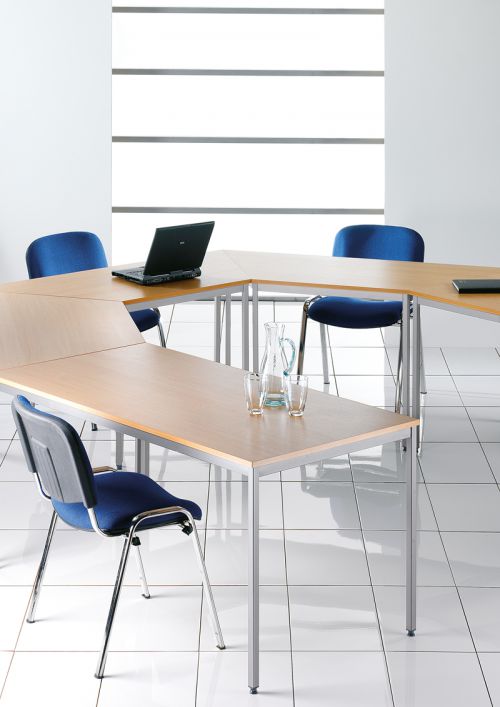 Fliptop meeting table linking device - black