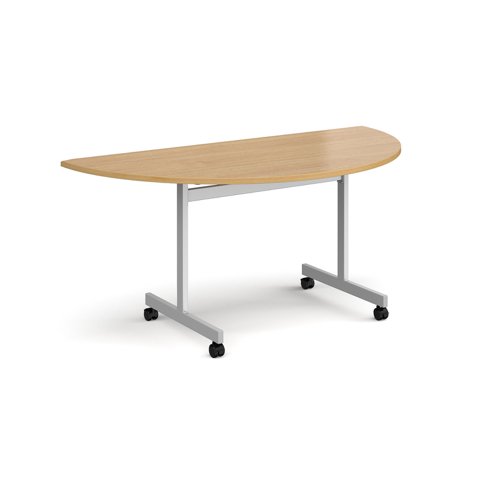 Semi circular fliptop meeting table Meeting Tables M-FLPS