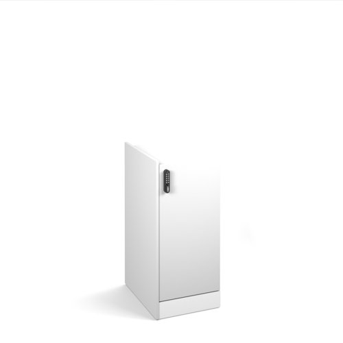 Flux single side finishing panel for 900mm high locker - white
