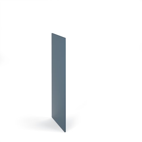 Flux single side finishing panel for 1300mm high locker - misty blue