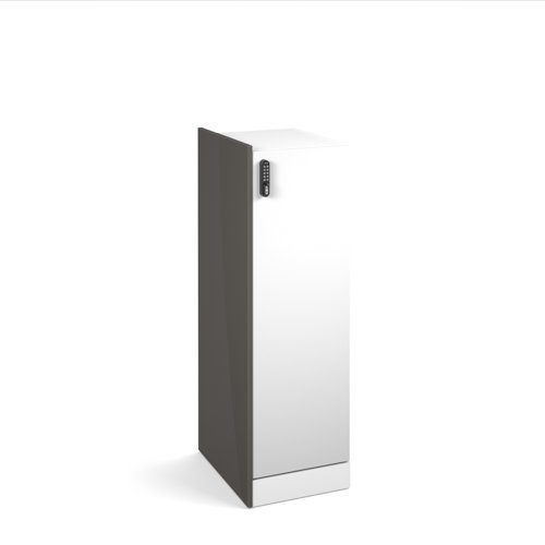 Flux single side finishing panel for 1300mm high locker - onyx grey