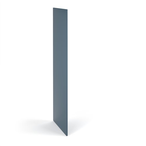 Flux single side finishing panel for 1700mm high locker - misty blue