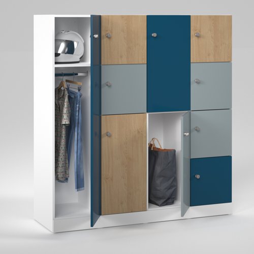 Flux internal clothes rail for high lockers