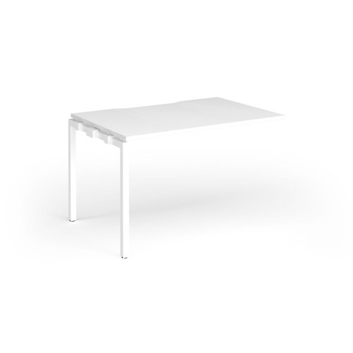 Connex Goal-Post 1200 x 800 x 725mm Single Add On Bay - White Frame / White Top