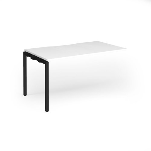 Connex Goal-Post 1400 x 800 x 725mm Single Add On Bay - Black Frame / White Top