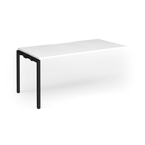 Connex Goal-Post 1600 x 800 x 725mm Single Add On Bay - Black Frame / White Top