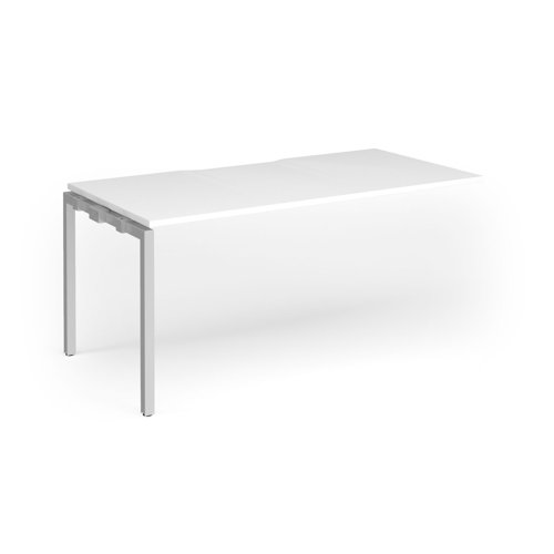 Connex Goal-Post 1600 x 800 x 725mm Single Add On Bay - Silver Frame / White Top