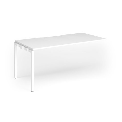 Connex Goal-Post 1600 x 800 x 725mm Single Add On Bay - White Frame / White Top