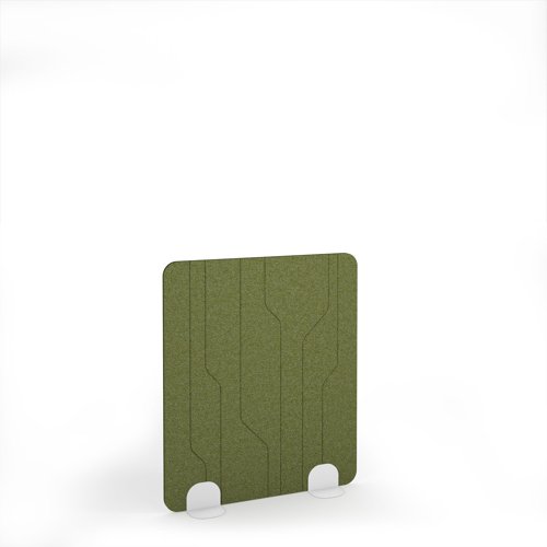 Grain Acoustic Floor Standing White Metal Base Legs 1200w 1400h - Reed Green