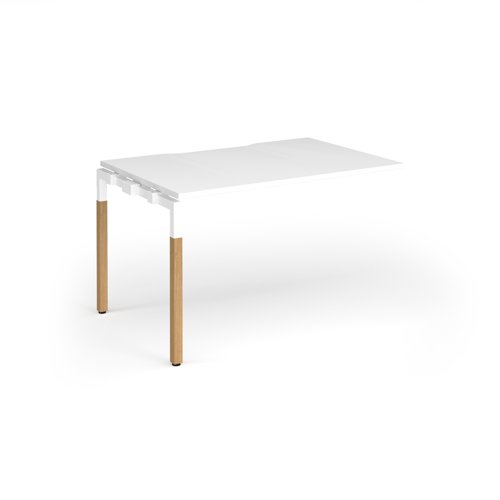 Connex Goal-Post Wooden 1200 x 800 x 725mm Single Add On Bay - White Frame / White Top