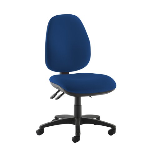 Jota high back operator chair with no arms - Curacao Blue