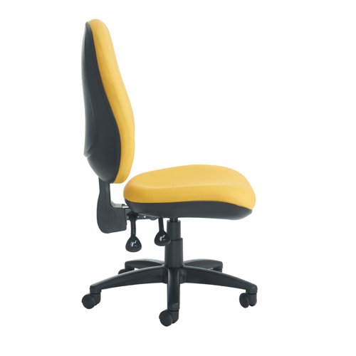 Jota XXL fabric back operator chair with no arms - made to order