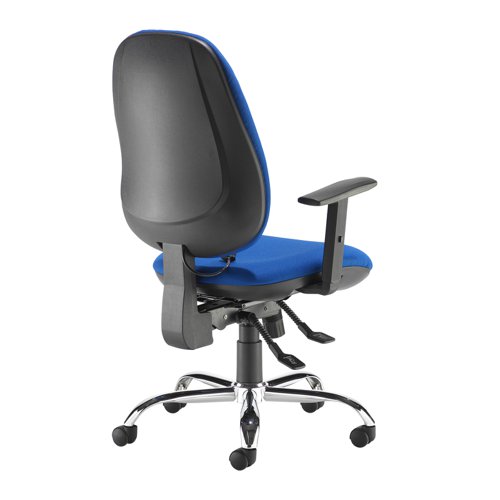 JXERGOB-BLU Jota Ergo 24hr ergonomic asynchro task chair - blue