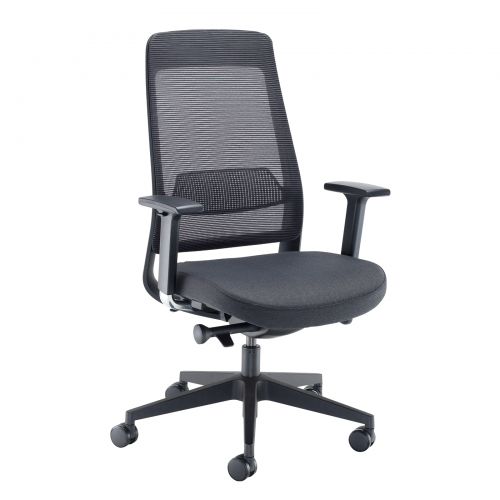 Lennon Mesh Back Operators Chair With Adjustable Arms Made To Order
