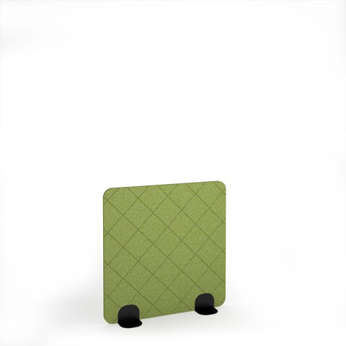 Lattice Acoustic Floor Standing Black Metal Base Legs 1200w 1200h - Fruit Green