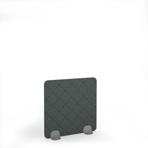 Lattice Acoustic Floor Standing Silver Metal Base Legs 1200w 1200h - Moonlight Grey