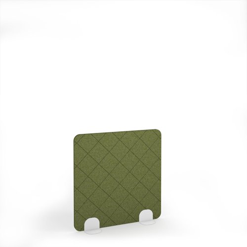 Lattice Acoustic Floor Standing White Metal Base Legs 1200w 1200h - Reed Green