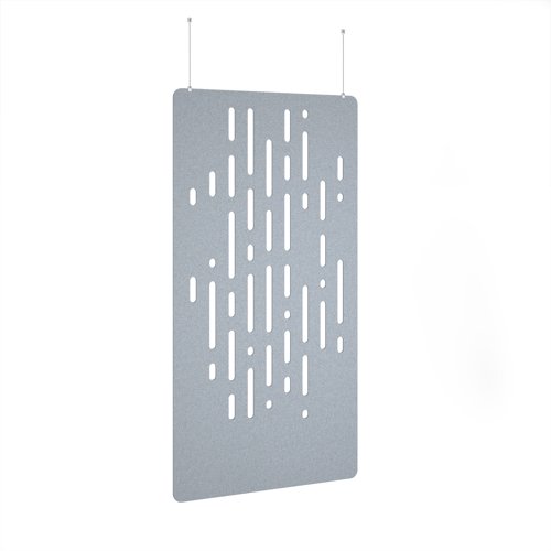 Lozenge Hanging Panel 1200w - Light Grey