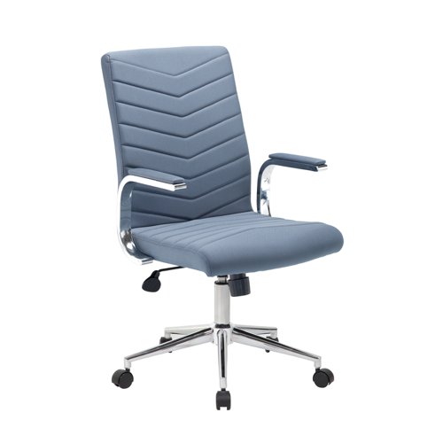 Martinez high back managers chair - grey fabric